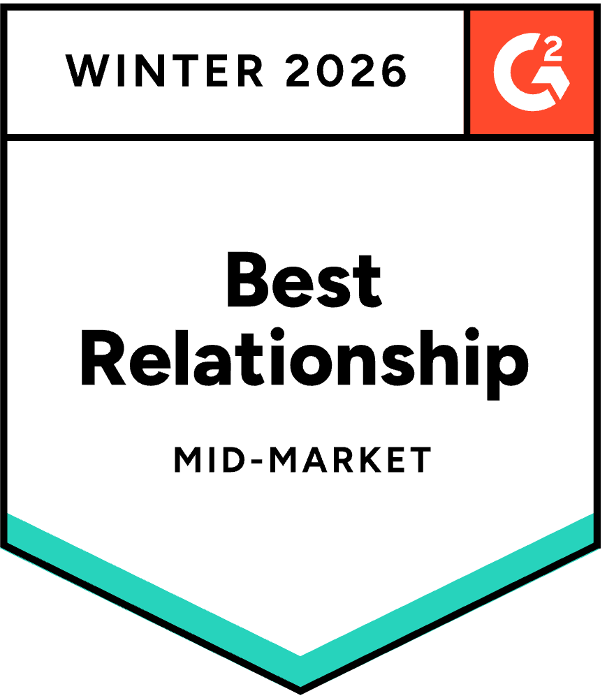 Best Relationship Mid-Market – Winter 2026