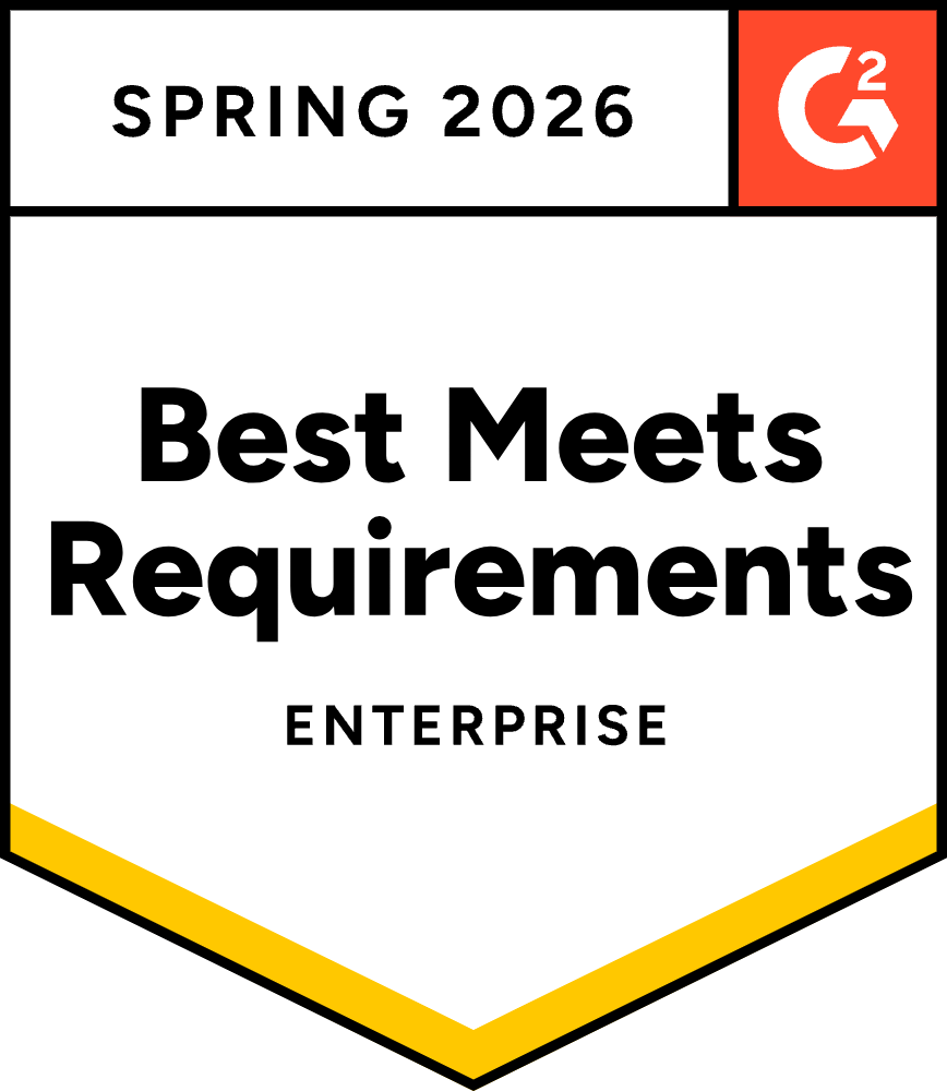 Enterprise Best Meets Requirements – Spring 2026